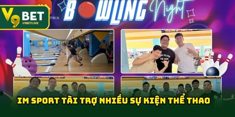 Sảnh IM thể thao tài trợ nhiều sự kiện